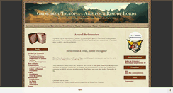 Desktop Screenshot of grimoire-inutopia.mondes-multijoueurs.com